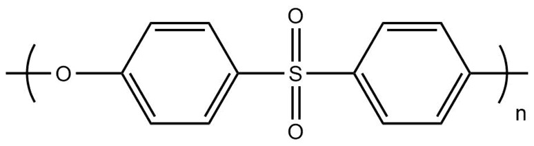 Molecular structure of PES Resin
